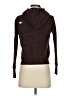 NSF 100% Cotton Animal Print Brown Pullover Sweater Size P (petite) - photo 2