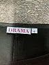 Drama Solid Black Formal Skirt Size 4 - photo 4