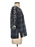 Hers & Mine Gray 3/4 Sleeve Blouse Size S - photo 4