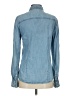 South Moon Under 100% Tencel Blue Long Sleeve Button-Down Shirt Size XS - photo 2