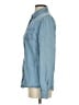 South Moon Under 100% Tencel Blue Long Sleeve Button-Down Shirt Size XS - photo 5