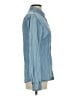 South Moon Under 100% Tencel Blue Long Sleeve Button-Down Shirt Size XS - photo 4