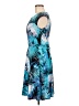 Wisp Tropical Blue Cocktail Dress Size 6 (petite) - photo 5