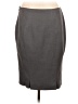 Elie Tahari Solid Gray Formal Skirt Size 10 - photo 2