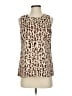 CAbi 100% Polyester Ivory Sleeveless Blouse Size XS - photo 1