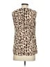 CAbi 100% Polyester Ivory Sleeveless Blouse Size XS - photo 2