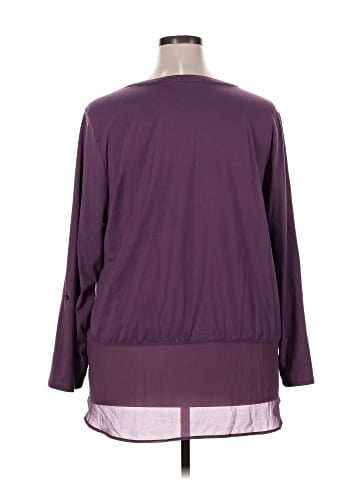 Linda Matthews Long Sleeve Blouse (view 2)