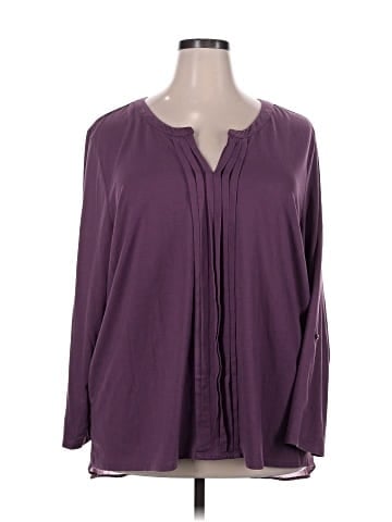 Linda Matthews Long Sleeve Blouse (view 1)