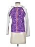 The North Face Print Purple Raincoat Size 00 (estimated) - photo 1