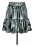 Topshop Checkered-gingham Green Casual Skirt Size 8 - photo 1