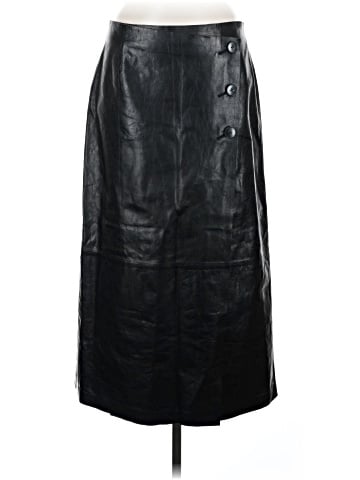 Lafayette 148 New York Leather Skirt (view 1)