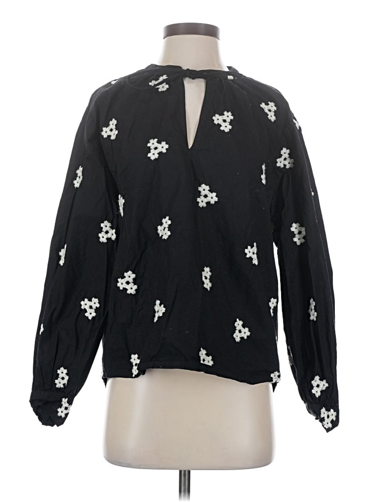 Pre-owned Masai Long Sleeve Blouse In Black