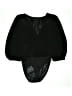 BCBGMAXAZRIA 100% Silk Black Bodysuit Size S - photo 1