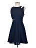 19 Cooper 100% Polyester Solid Blue Cocktail Dress Size XS - photo 1