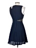 19 Cooper 100% Polyester Solid Blue Cocktail Dress Size XS - photo 2
