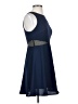 19 Cooper 100% Polyester Solid Blue Cocktail Dress Size XS - photo 4