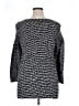 Chico's Polka Dots Black Pullover Sweater Size XL (3) - photo 2