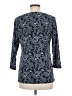 Magnolia Grace Blue 3/4 Sleeve Blouse Size M - photo 2