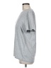 Unbranded 100% Polyester Metallic Silver Gray Short Sleeve T-Shirt Size M - photo 5