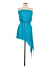Mason Color Block Blue Cocktail Dress Size 8 - photo 1