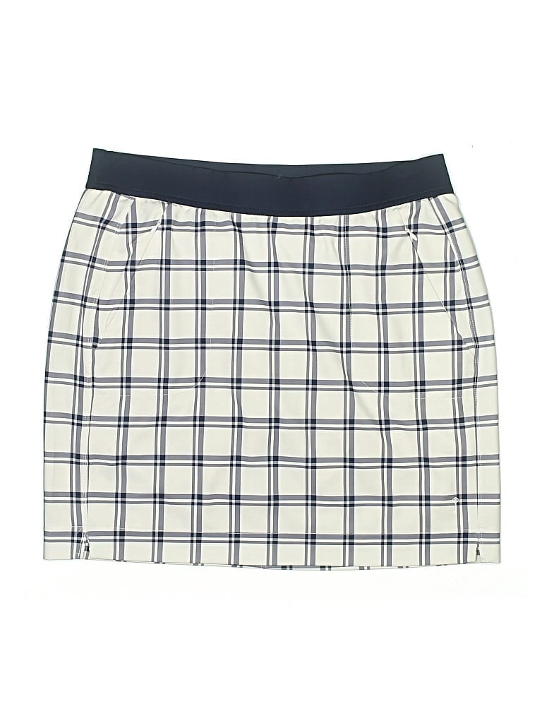 Pre-owned Belyn Key Skort In White