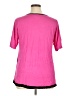 Glitterscape Pink Short Sleeve Top Size 1X - photo 2