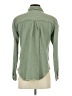 Thread & Supply Houndstooth Green Long Sleeve Button-Down Shirt Size S - photo 2