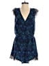Kimchi Blue 100% Polyester Paisley Blue Romper Size S - photo 1