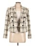L'Agence Plaid Ivory Blazer Size Med (2) - photo 1