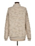 Yest Paisley Tan Turtleneck Sweater Size 8 - photo 2