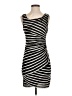 Max Studio Stripes Black Cocktail Dress Size S - photo 1