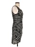 Max Studio Stripes Black Cocktail Dress Size S - photo 4