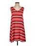 Peyton Jensen Stripes Red Casual Dress Size XS - photo 1