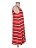 Peyton Jensen Stripes Red Casual Dress Size XS - photo 4