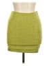 Shein Solid Green Casual Skirt Size 6 - photo 1