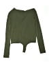 Assorted Brands Green Long Sleeve Top Size S - photo 2