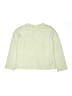 Zara Green Ivory Long Sleeve Top Size 9 - photo 1
