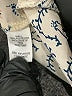 Cato 100% Polyester Ivory 3/4 Sleeve Blouse Size M - photo 8