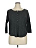 Old Navy Gray Long Sleeve Henley Size XL - photo 1