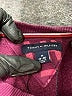 Tommy Hilfiger Print Burgundy Pullover Sweater Size 8 - 10 - photo 3