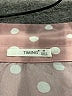Timing 100% Polyester Polka Dots Pink Long Sleeve Blouse Size M - photo 7