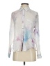 Rails 100% Rayon Print White Long Sleeve Blouse Size XS - photo 1