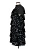 Zara 100% Polyester Black Short Sleeve Top Size XS - photo 5