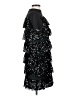 Zara 100% Polyester Black Short Sleeve Top Size XS - photo 4