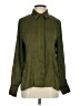 TRUTH BY REPUBLIC 100% Polyester Green Long Sleeve Blouse Size S - photo 1