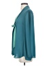 Tinley Road 100% Polyester Teal Long Sleeve Blouse Size XS - photo 5