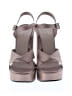 Jil Sander Gray Pink Sandals Size EU 38 - photo 2