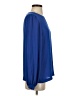 Ann Taylor LOFT 100% Polyester Blue Long Sleeve Blouse Size XS - photo 4
