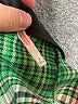 Free People Plaid Green Casual Pants Size 0 - photo 6