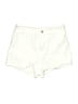 Shein Solid Ivory White Shorts Size 2 - photo 1